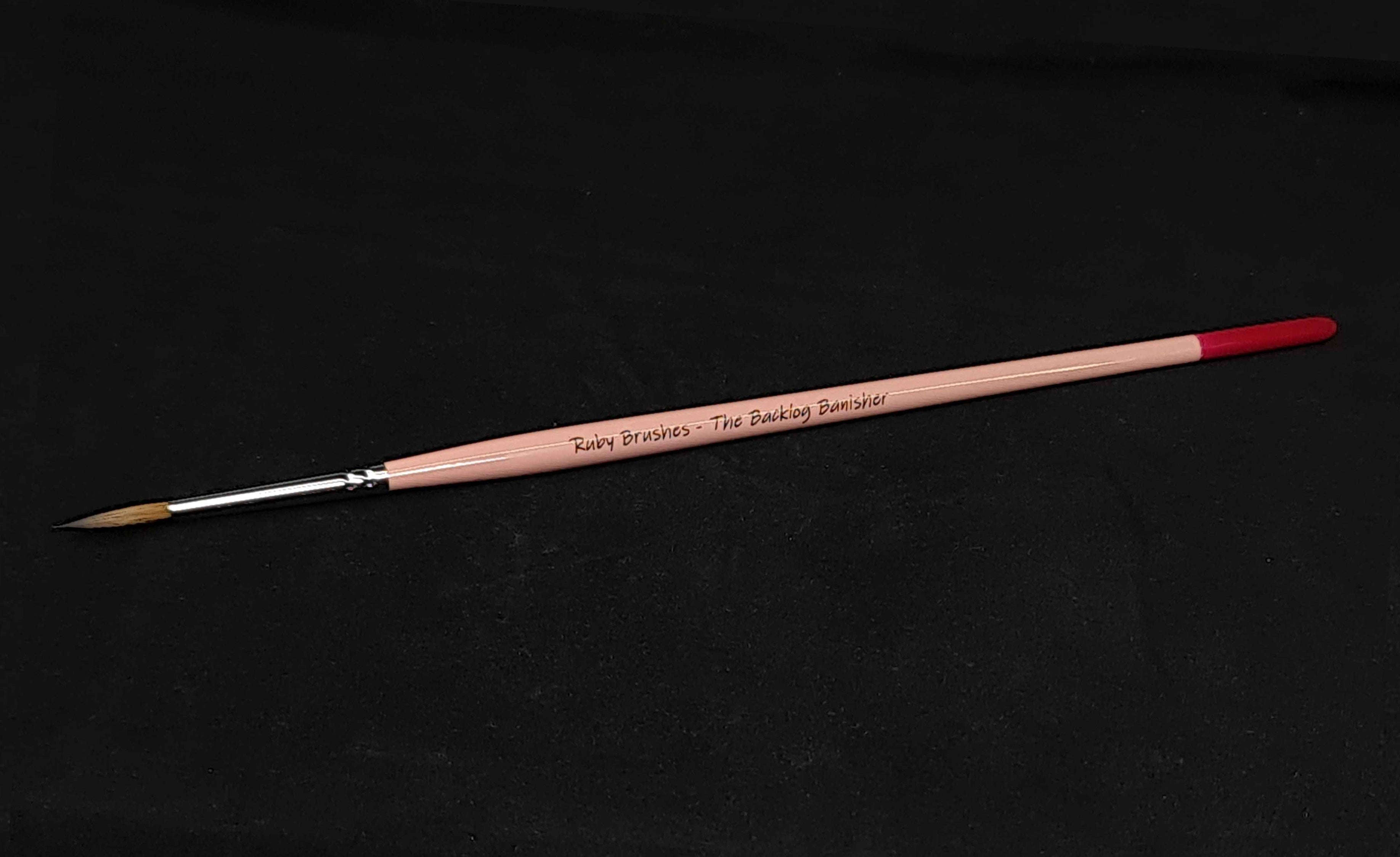 The Backlog Banisher Kolinsky Sable Brush