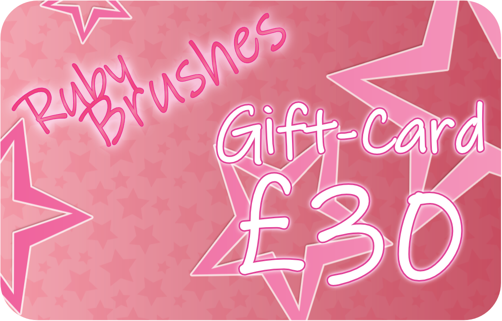 Ruby Brushes Gift Card